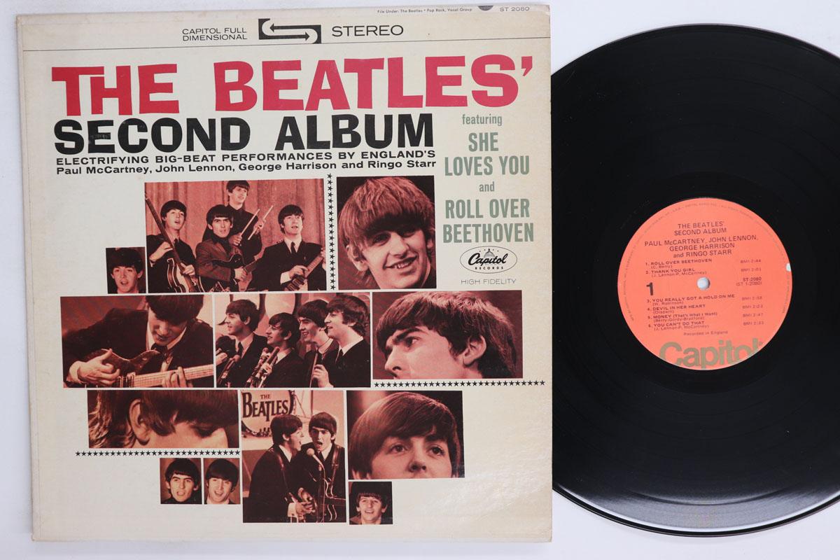 LP Record BEATLES Beatles Second Album ST2080 CAPITOL 1976 US Rock Used