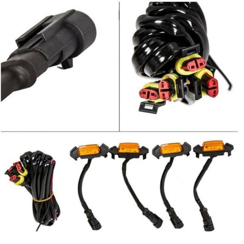 Plugs & Play DRL Dimmer Relays 12 Volt Waterproof ABS Housing Automotive ABS Relays Switches For Car Trucks & Motorcycles