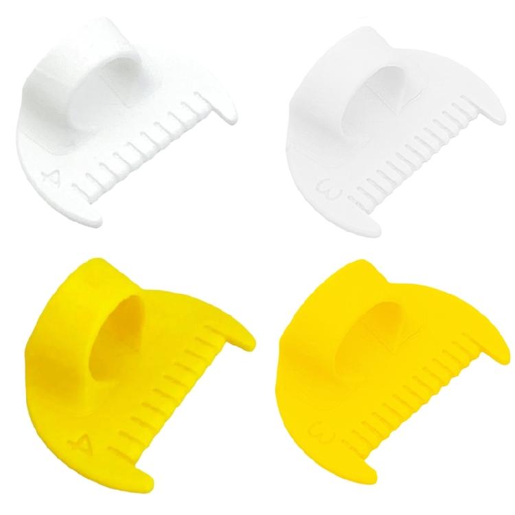 

Plastic Sewing Template Sewing Measurement Device 3mm 4mm Sewing Needle Gauge For Quilting Alignment