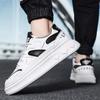 Men's thick soled height increasing white shoes four season new casual shoes soft sole walking shoes student sports board shoes