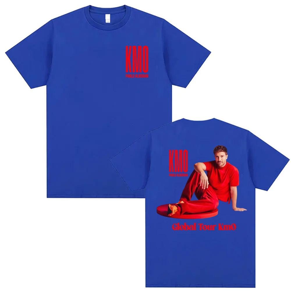 Pablo Alborn Global Tour Kmo Graphic T Shirt Unisexs Clothing Harajuku High Street Tshirts Cotton YK Short Sleeve Top
