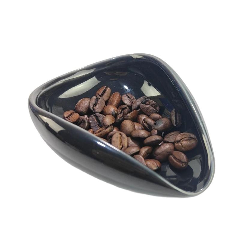 Coffee Bean Sample Presentation Set Practical Coffee Bean Serving Tray Set with Multiple Spoons for Catering Event
