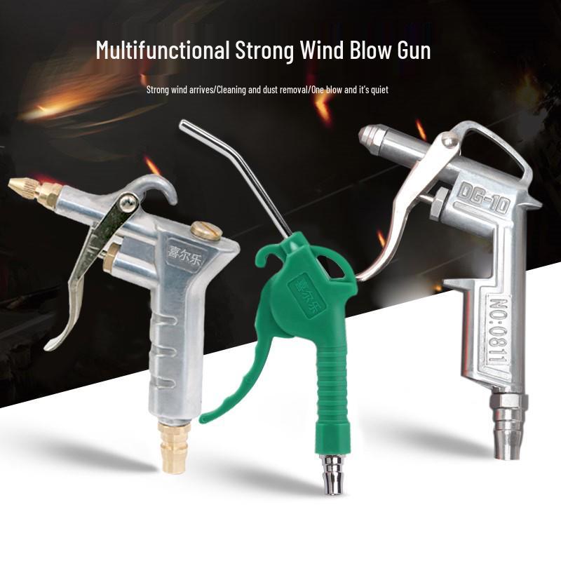 Three-Way Truck Air Dust Blowing Gun with On-Board Air Tank