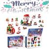 Engaging Compatible Lego Christmas Block Set With 24 Boxes And 400 To 800 Pieces
