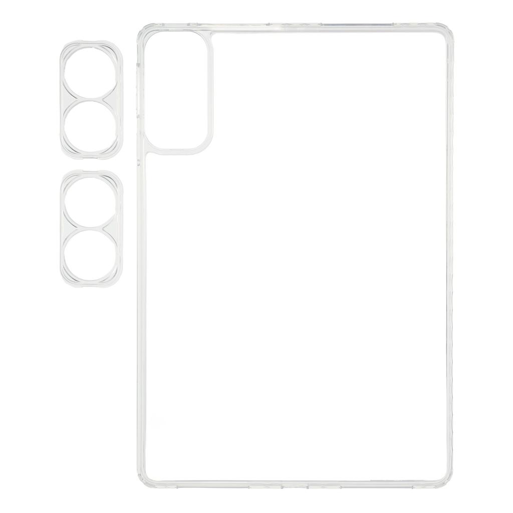 For Honor Pad V9/Pad GT Case TPU + Acrylic Clear Tablet Back Cover with Lens Frames
