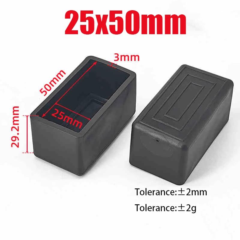 Black PVC Furniture Table Foot Tip Chairs Legs Pad Protector Cover Square/Round Caps Pipe Plug Lid Tube Hole Protection End Cap