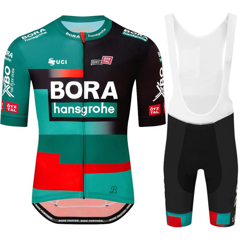 Traje de Ciclismo de Verano BORA Maillot de Manga Corta para Hombre Stock Montaña Transpirable 2026