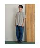 Binpolmen Solid Short Sleeve Shirt Light Gray