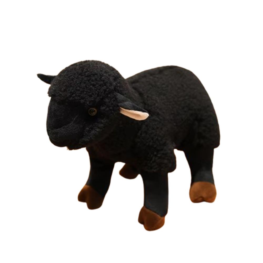 

Stuffed Animal White Goat Stuffed Doll Plush Sheep Plush Keychain Birthday Parties 18cm