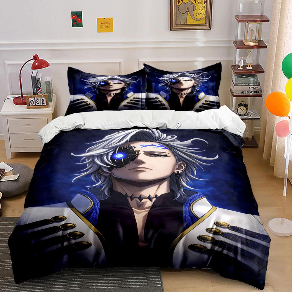 Anime Character with Eyepatch. Bedding Sets Duvet Cover Sets Duvet Covers Pillowcases(1 * Duvet Cover 2 * Pillowcases Without Duvet Insert)