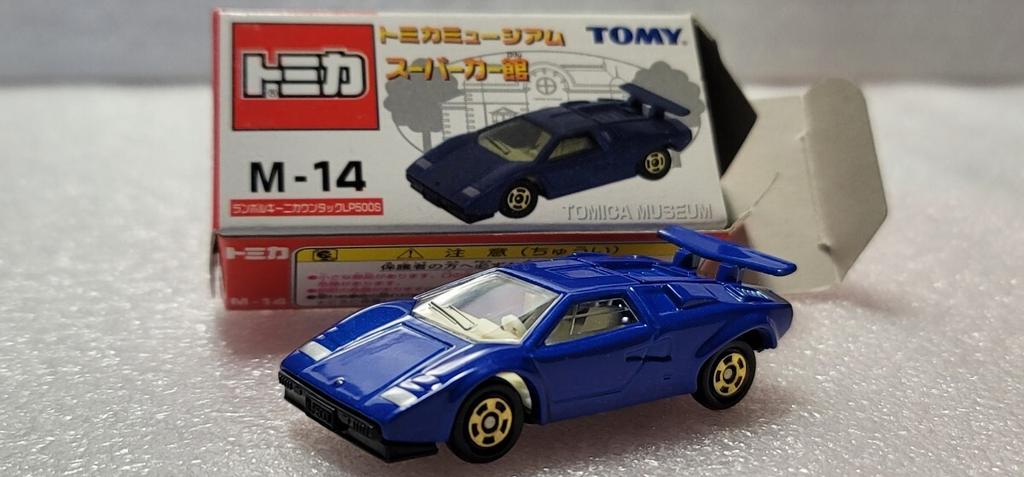Countach Miniature Car Un D! "Tomica"