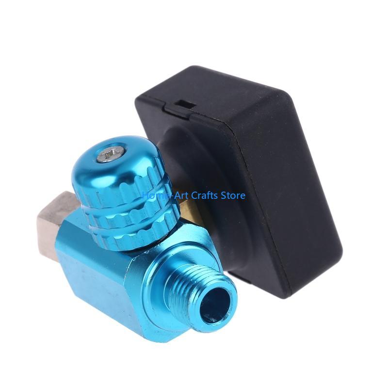 Y3NA Spray-Gun Pressure Regulating Gauge LCD Digital Display Air Pressure Meter Spray-Gun Air Pressure Gauge Spray-Gun