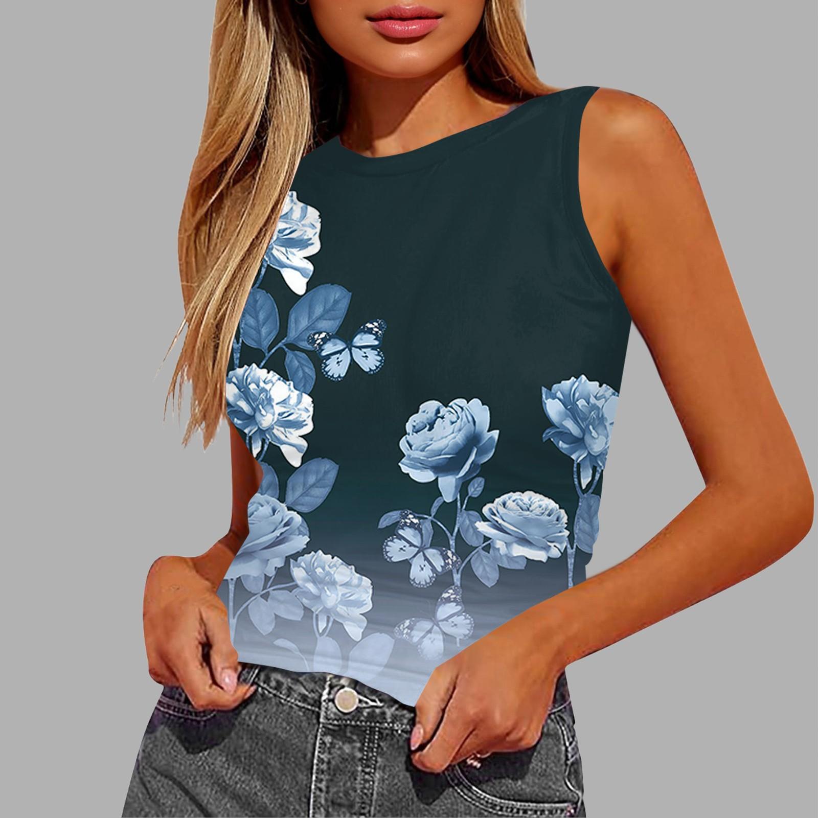 

Женский топ-майка без рукавов с плиссировкой S