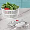 Manual Press-Type Vegetable Dehydrator Salad Spinner Fruit Washer Kitchen Colander for Draining Vegetable Fruit Drying Tool