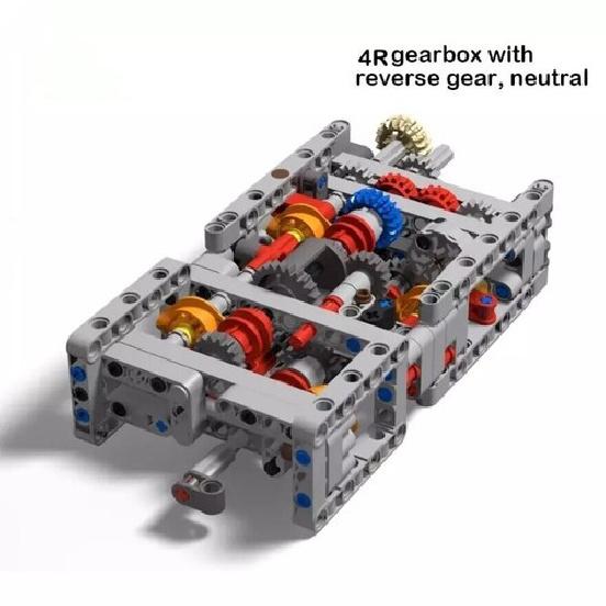Technic Parts MOC Car Speed Gearbox Kit Set for Legoes Gear Axles P Brick Bag