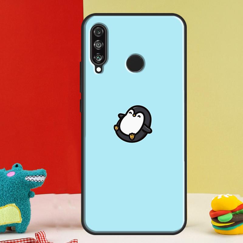 Penguin For Huawei Nova 12s 12i 11i 8i 9 10 SE Y91 Y90 Y60 Y70 Y72 Y61 P20 P40 P30 Lite P60 Pro Case