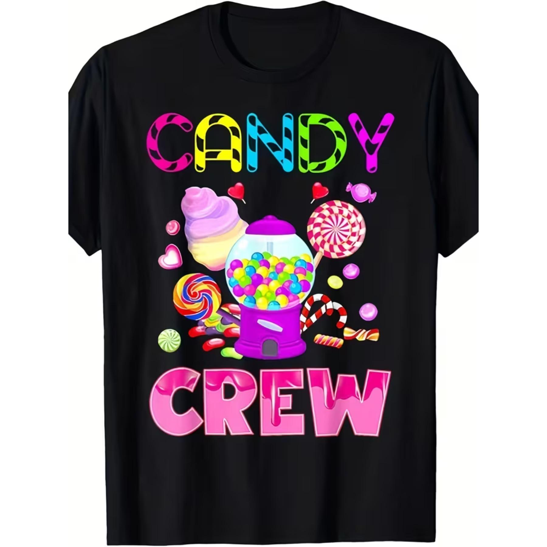 

Candy Land Candy Crew Прикраси Солоденька Цукеркова Команда Футболка XXL