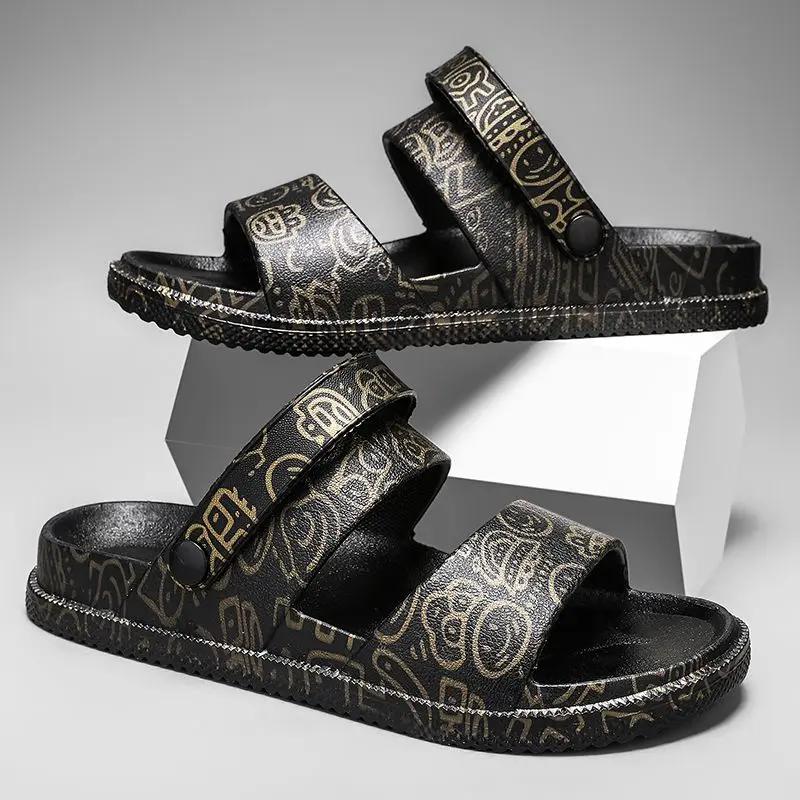 Fashion With Platform Male Shoe Height High Quality Breathable Original New Arrival Outdoor Wholesale Eva Casual Barefoot Men's Sandal