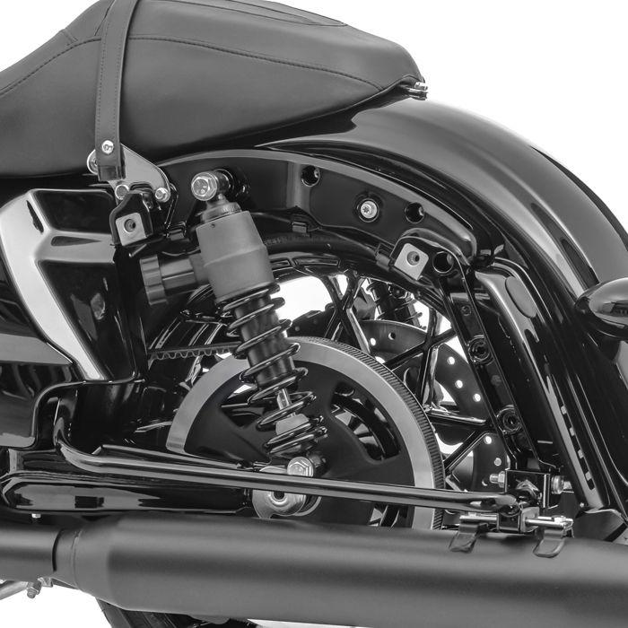 Garde-boue support arrière pour Harley Davidson Touring modèles 14-25 noir