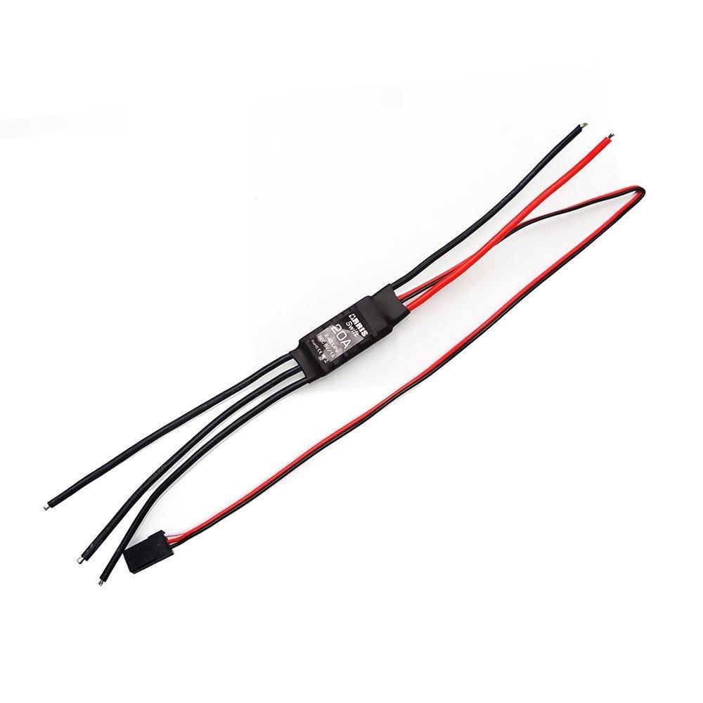 ARRIS Swift Series BLHeli 20A 2-4S BEC 5V1A Brushless ESC for Mini RC Multicopters (4pcs)