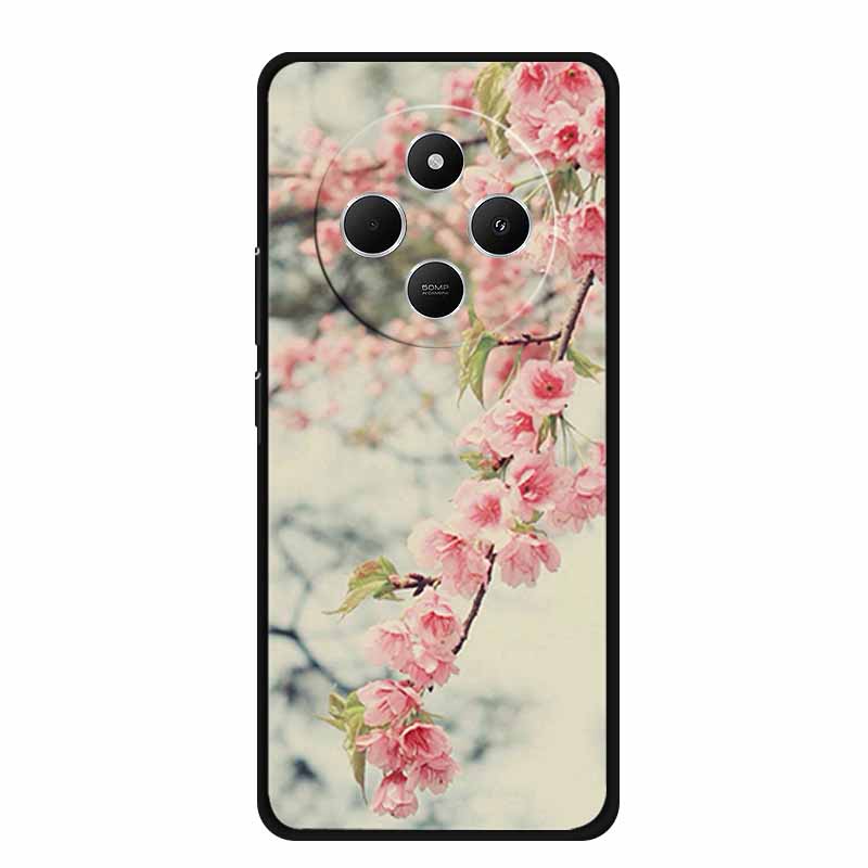 

For POCO C75 Case C 75 6.88 Black Silicone Soft Back Cover Case For Xiaomi Poco C75 Phone Case PocoC75 Coque Protective Shell POCO C75
