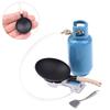 4Pcs/Set 1/12 Dollhouse Miniature Kitchen Alloy Gas Stove Tank Utensils Tool Toys Dollhouse Utensil Toy For Kids