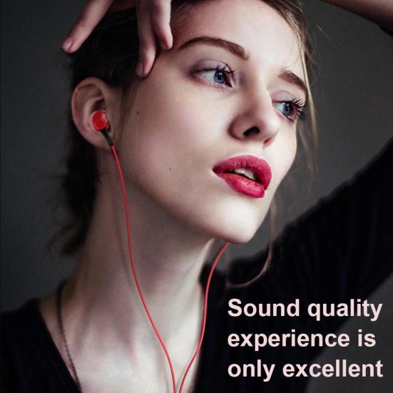 3-Meter Cable 3.5mm Plug Bass Wired Earphone Broadcast Live Monitoring Headset