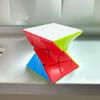 Bunter Twist Cube 3x3x3 Leicht drehbar Gehirnjogger für Kinder Erwachsene IQ Logik Herausforderungen Lernspielzeug Geburtstagsgeschenke