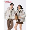 YAYA 2025 Couple's Patchwork Down Jacket