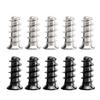 400Pieces Computer Chassis Cooling Fan Screws Set M5x8mm Universal Carbon Steel Screws for PC Case Radiators Mounting