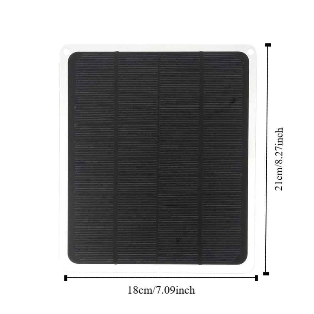 20W 12V Solar Panel Kit with USB Output Solar Cell Phone Charger  Outdoor Charging