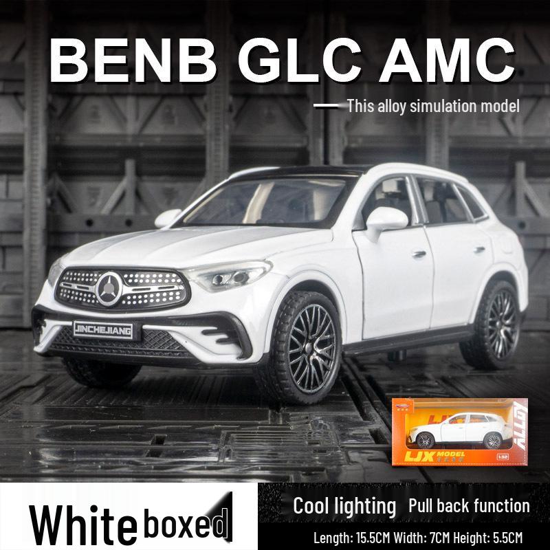 

Jinchen JCJ-32022 Модель внедорожника Mercedes-Benz GLC400 из сплава со звуком и светом, инерционная игрушка