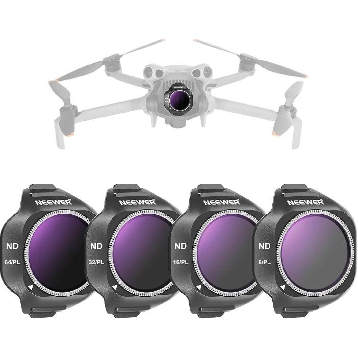 NEEWER CPL ND Filter Set For DJI Mini 5 Pro,Circular Polarizing Polarizer Neutral Density Lens Filter Camera Accessories