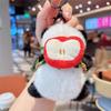 Chengdu Panda Plush Keychain Doll: Apple Backpack Toy Ornament