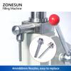 ZONESUN ZS-A03 Manual Paste Nail Polish Cream Filling Machine Sauce Jam Filling Machine