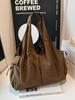 Trendy Pleated Multi-Pocket Tote: Versatile, Lightweight, Large-Capacity Shoulder Bag 2026