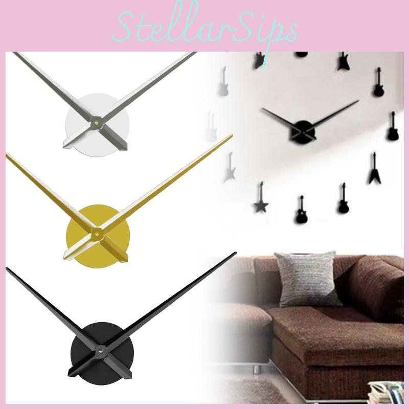 Clock Large Diy Needles Quartz Hour Hands Accessories 3d Wall Clock Home Decor
