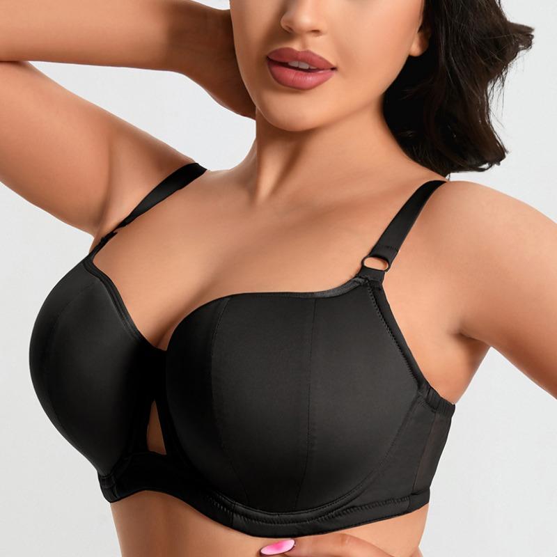Biustonosz zapobiegający opadaniu w dużym rozmiarze Duży biust Mały rozmiar Bielizna Push-up Oddychający Biustonosz z dużą miseczką