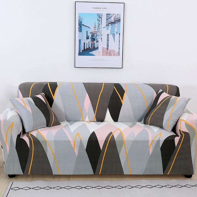 Elasticity Sofa Furniture Covers For Living Room Universal Spandex Case For Stretch Sofa Cover Non -Slip Couch Slipcovers 1 2 3 4 Seater for Home