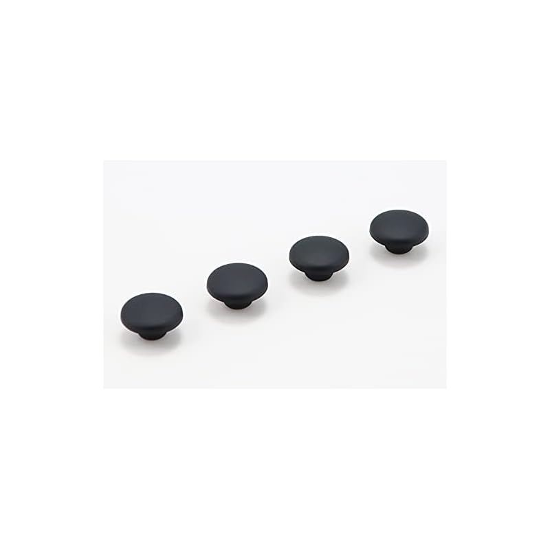 KITACO Cap Bolt Cover (for ABS/M8) Universal, 4-Pack, Black, 0900-000-80116