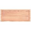VidaXL Étagère murale marron clair 100x40x4cm bois chêne massif traité 363684