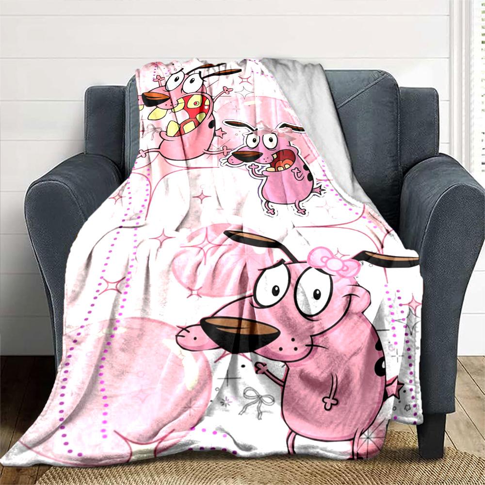 Mut Aufdruck Flanelldecke Hohe Qualität Warm Bequem Decke für Alle Jahreszeiten Perfekt für Geschenke Heimdekoration