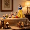 8 Pieces Disney Snow White and The Seven Dwarfs Home Ornaments Car Tabletop Decoration Christmas