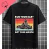 Go Kart Racing Karting Driver Enthusiast Carting Retro Graphic Tshirt Fashion Casual Wear Shortsleev Oneck 100 Cotton Tshirt