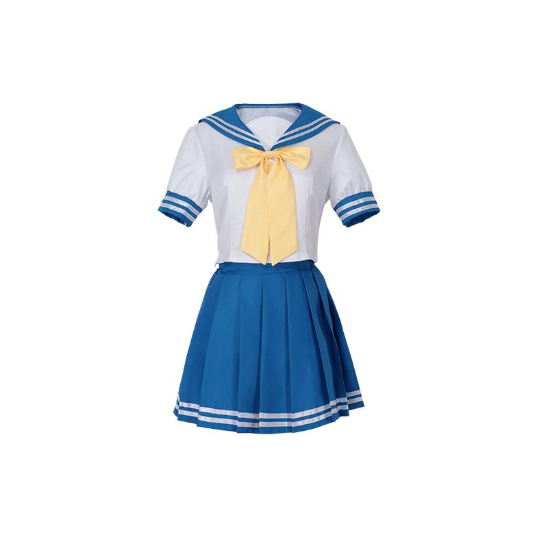 Anime Lucky Star Lzumi Konata Hiiragi Tsukasa Cosplay Costume Takara Miyuki Hiiragi Kagami Blue Jk School Uniform Woman Suits