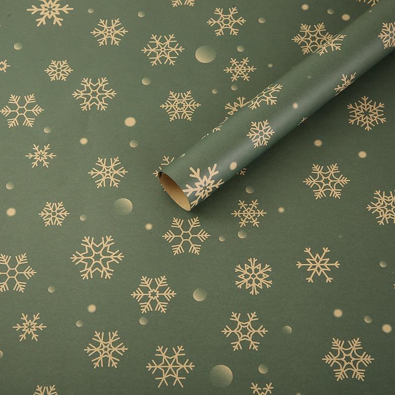 20/10 PCS Merry Christmas Gifts Wrapping Paper 2025 New Year Party Gifts Packaging Decoration Classic Patterns DIY Crafts Paper