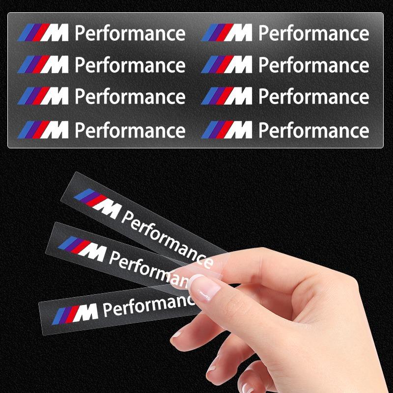 2/5/10Pcs Car Interior Random Stickers Car Steering Wheel Emblem Styling For BMW M E34 E36 E60 E90 E46 E39 E70 F10 F20 F30 X5 X6 X1 M3 M5 M6 E71 F01