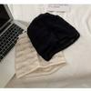 Stacked Hat, Female, Thin, Breathable Cotton and Linen, Cold Hat, Japanese Style, Knitted Hollow Out, Big Head Circumference, Small Face, Toe Cap