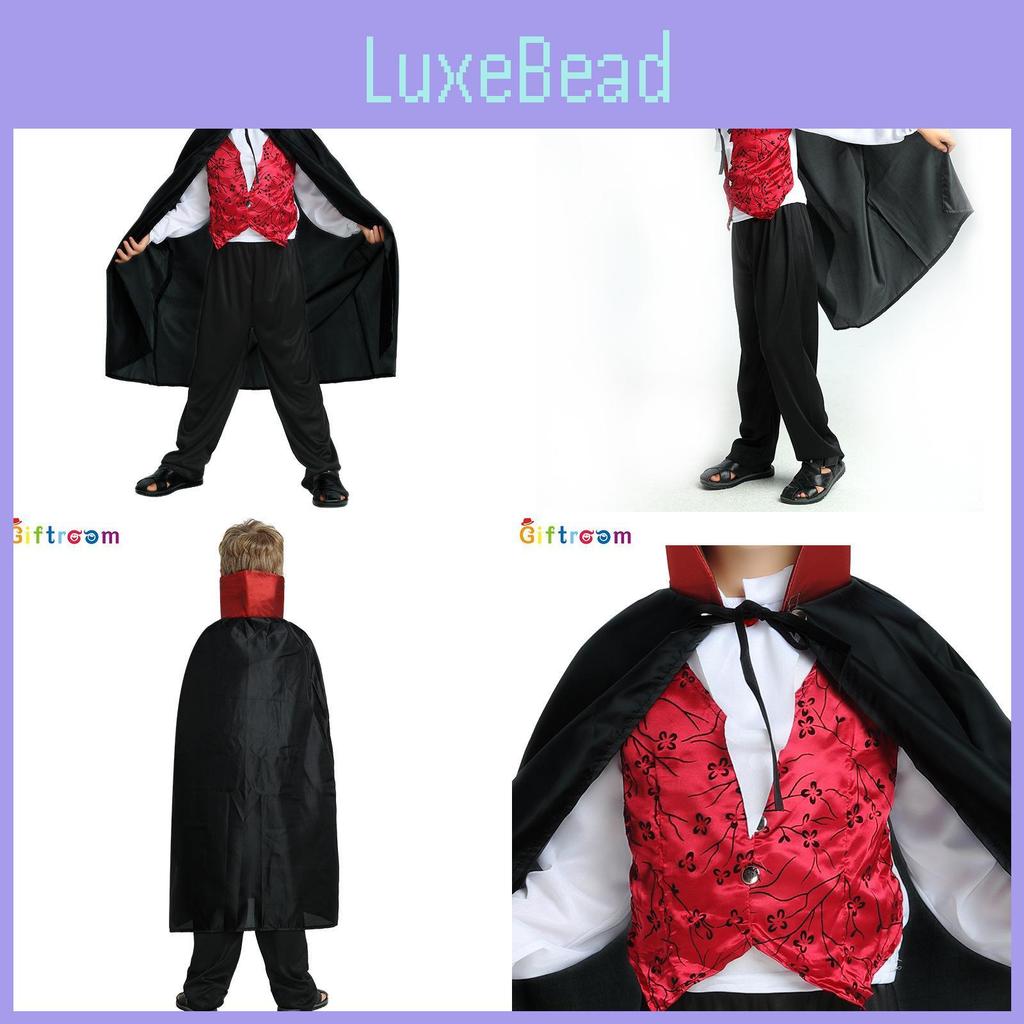 Enchanting Boys Vampire Costume For Halloween Party With Regal Design And Polyester Fabric