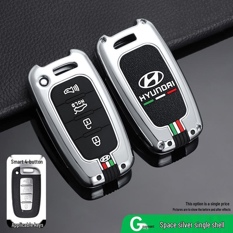 Hyundai Sonata 8th Gen Smart Key Case - Remote Control Cover for 2010-2012 ix35 Model